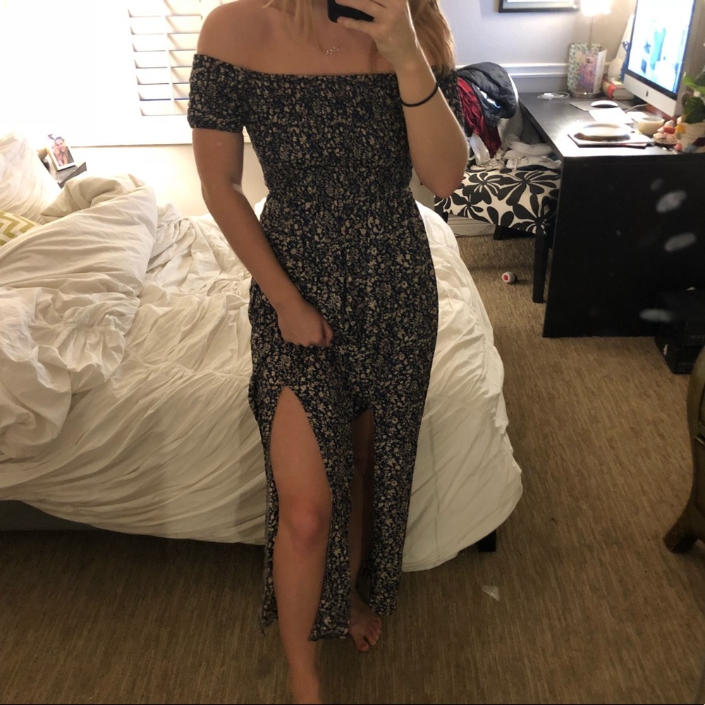Floral Print Maxi